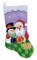 Design Works Felt Stocking Applique Kit 18" Long-Warming Up Friends